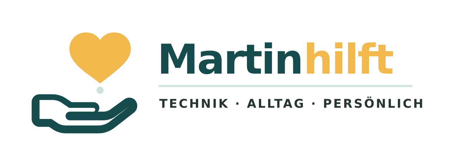 Martin hilft – Technik · Alltag · Persönlich